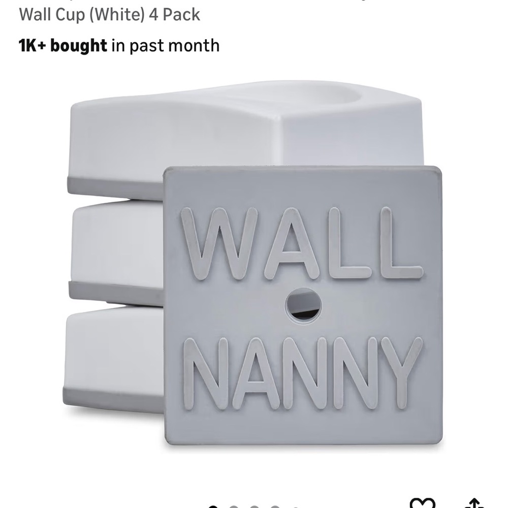 White Wall Cup 4 Pack